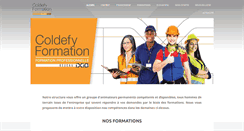 Desktop Screenshot of coldefy-formation.com